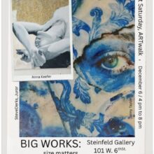 1st Saturday ARTwork presents: BIG WORKS: size matters