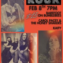 Barefoot on Bumblebees, Carol Pacey & the Honeyshakers and Kaity