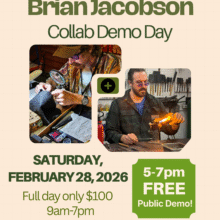 Glassblowing Collaboration on the torch