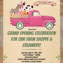 Grand Opening of Creamery & Farm Shoppe at Stand Alone Ranch!