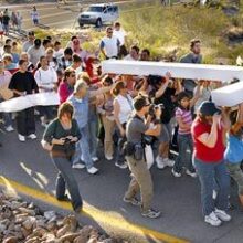 “Good Friday Cross Procession” and “Easter Sunday Sunrise Service”