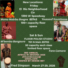 3rd Annual    Africa In Arizona