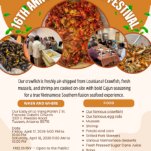 16th Annual Crawfish Festival