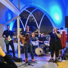 Cat Mountain at the Plaza Stage, Tucson Folk Festival
