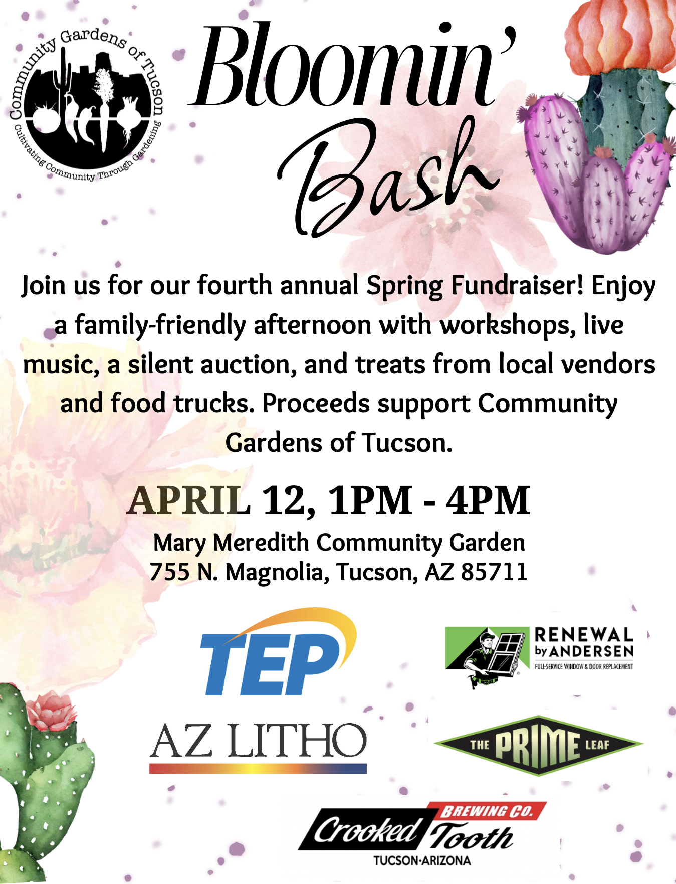 Bloomin Bash / KXCI