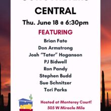 Songwriters Central – Tucson and Touring Artists!