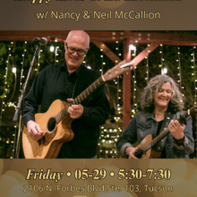 Nancy and Neil McCallion at La Escondida (Whiskey Del Bac)