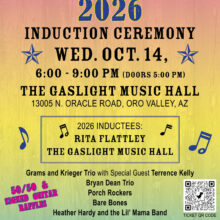 Arizona Blues Hall of Fame Induction Event