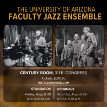 U of A Faculty Jazz Ensemble Playing Originals at the Century Room