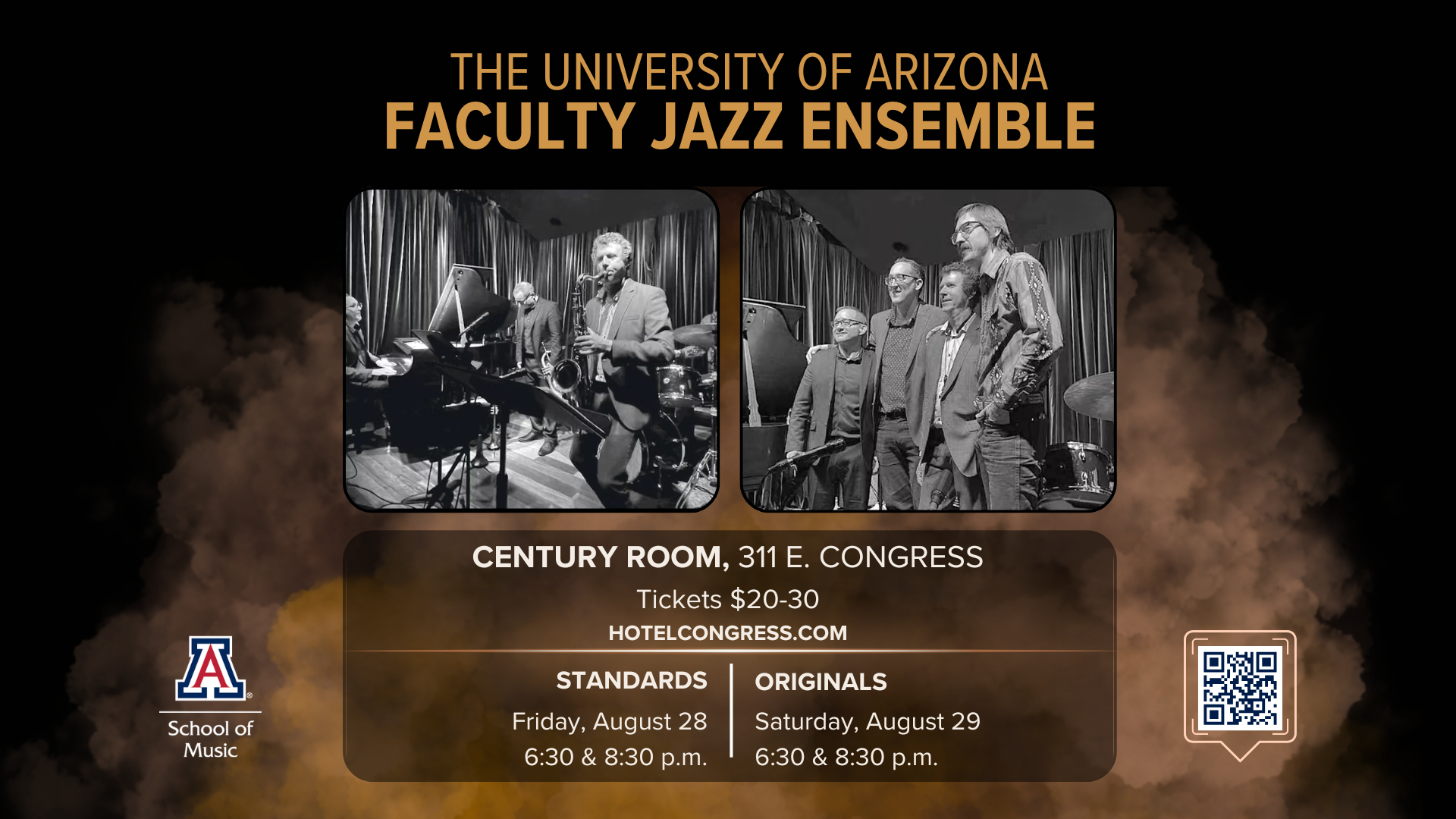 U of A Faculty Jazz Ensemble Playing Originals at the Century Room