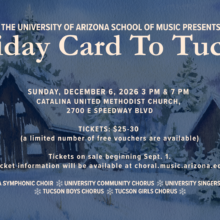Holiday Card to Tucson Concert 2
