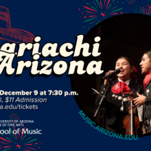 U of A’s Mariachi Arizona Winter Concert