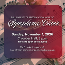 UA Symphonic Choir Fall Concert