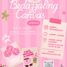 Origen Social Club Canvas Bedazzling Workshop