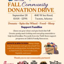 Great Things Thrift Store Fall Community Donation Drive