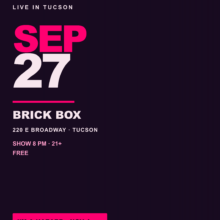 A.P.Boo Live at Brick Box