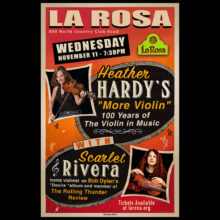 Heather Hardy’s More Violin with Scarlet Rivera