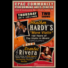 Heather Hardy’s “More Violin” With Scarlet Rivera