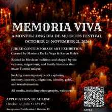 Memoria Viva Exhibition Call to Artists