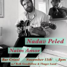 Nadav Peled and Naïm Amor at Bar Crisol