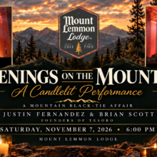 Tesoro: An Intimate Candlelit Performance on Mount Lemmon