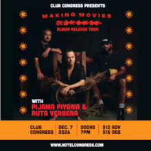 Making Movies – Album Release Tour